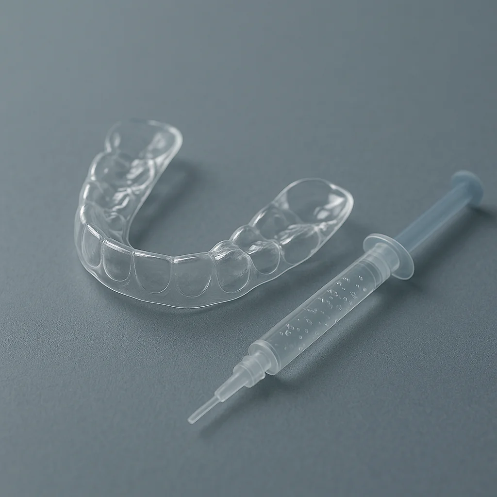 Individuelle Schiene fuers Home-Bleaching, Zahnarztpraxis Kilchberg