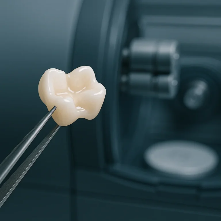 Ceramic inlay fabricated using CAD/CAM, Kilchberg Dental Practice