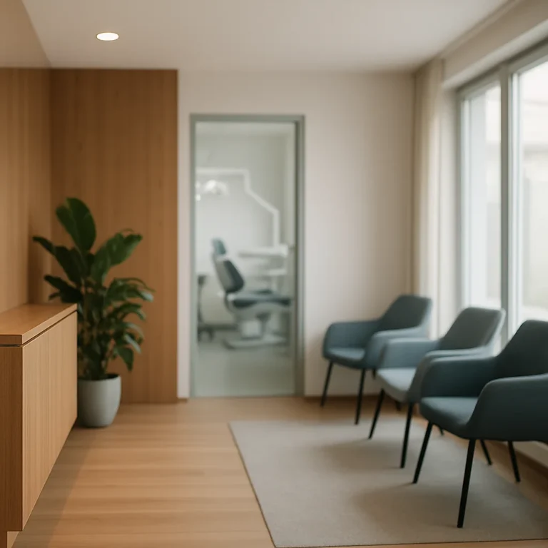A calm, relaxing atmosphere at the Kilchberg Dental Office